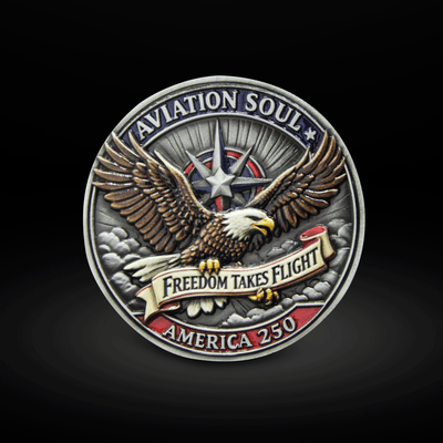 America 250 Aviation Commemorative Coin
