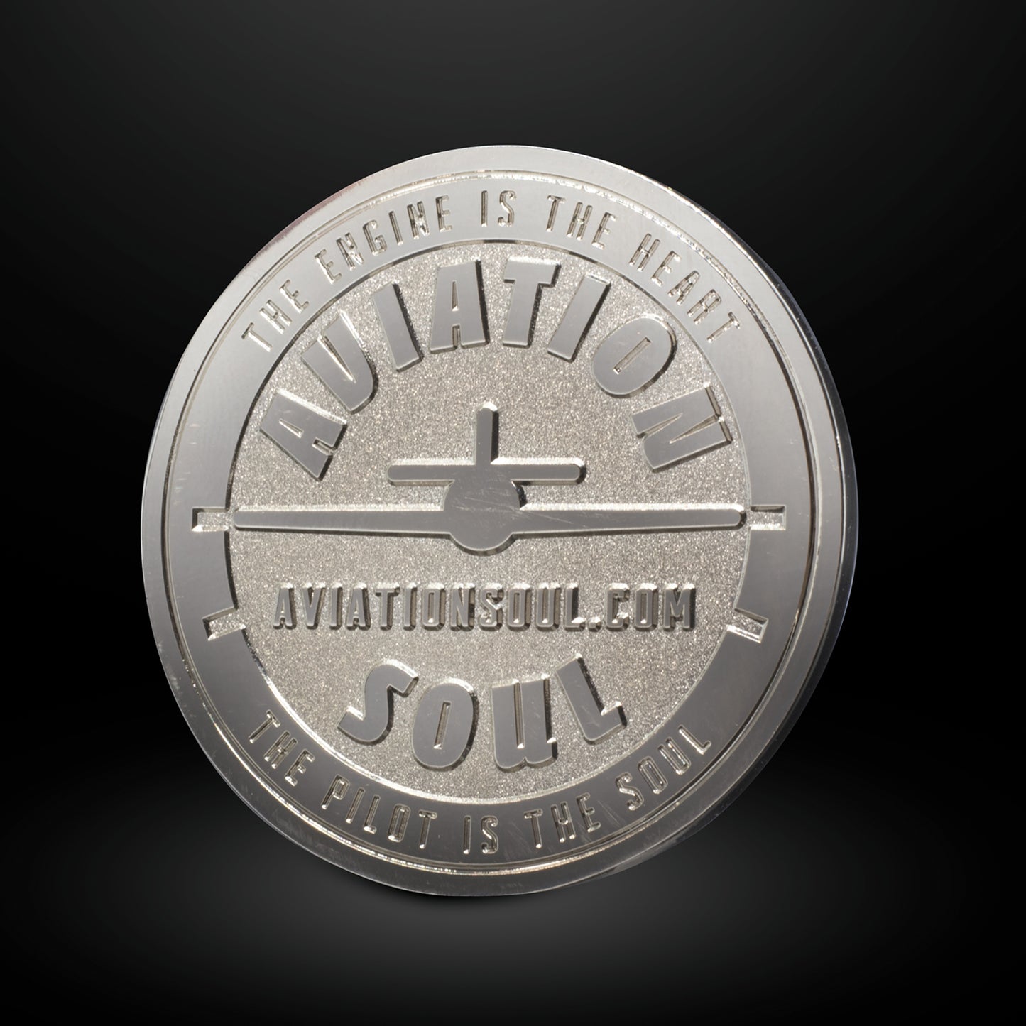 Agricultural Pilot Aviation Challenge Coin