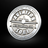 KOSH 2021 Rock Your Wings Aviation Challenge Coin