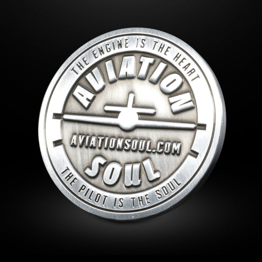 Instrument Rated Pilot Aviation Challenge Coin