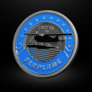 Seaplane Rating Aviation Challenge Coin