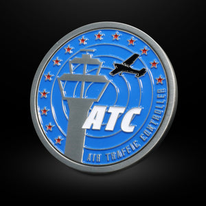 Air Traffic Controller Aviation Challenge Coin