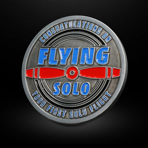 First Solo Aviation Challenge Coin