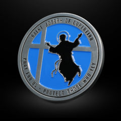 Saint Joseph of Cupertino Aviation Challenge Coin