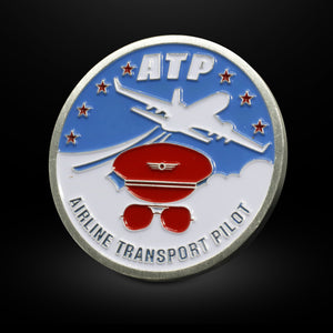 Airline Transport Pilot Aviation Challenge Coin