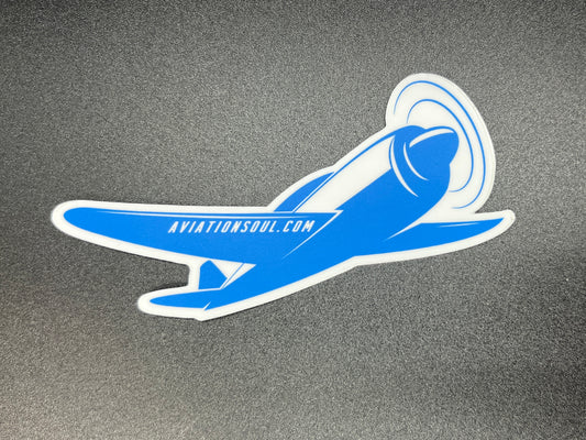 Airplane Sticker