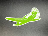Airplane Sticker