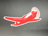 Airplane Sticker