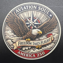 America 250 Commemorative Sticker