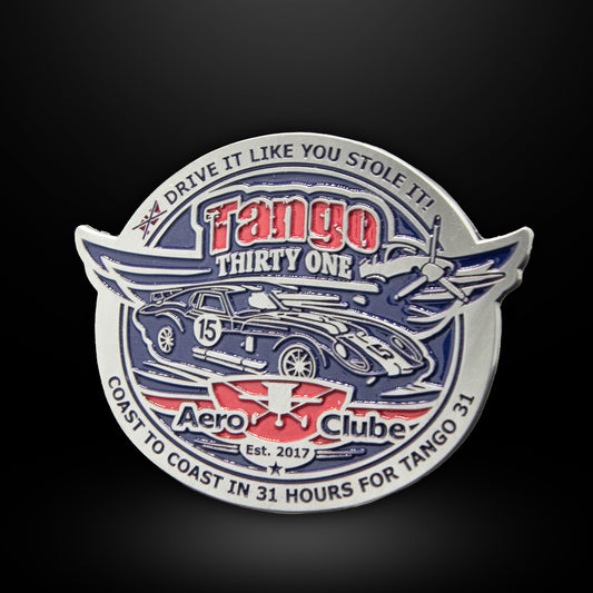 31 Hours for Tango 31 Challenge Coin