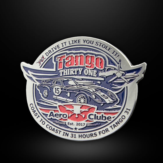 31 Hours for Tango 31 Challenge Coin