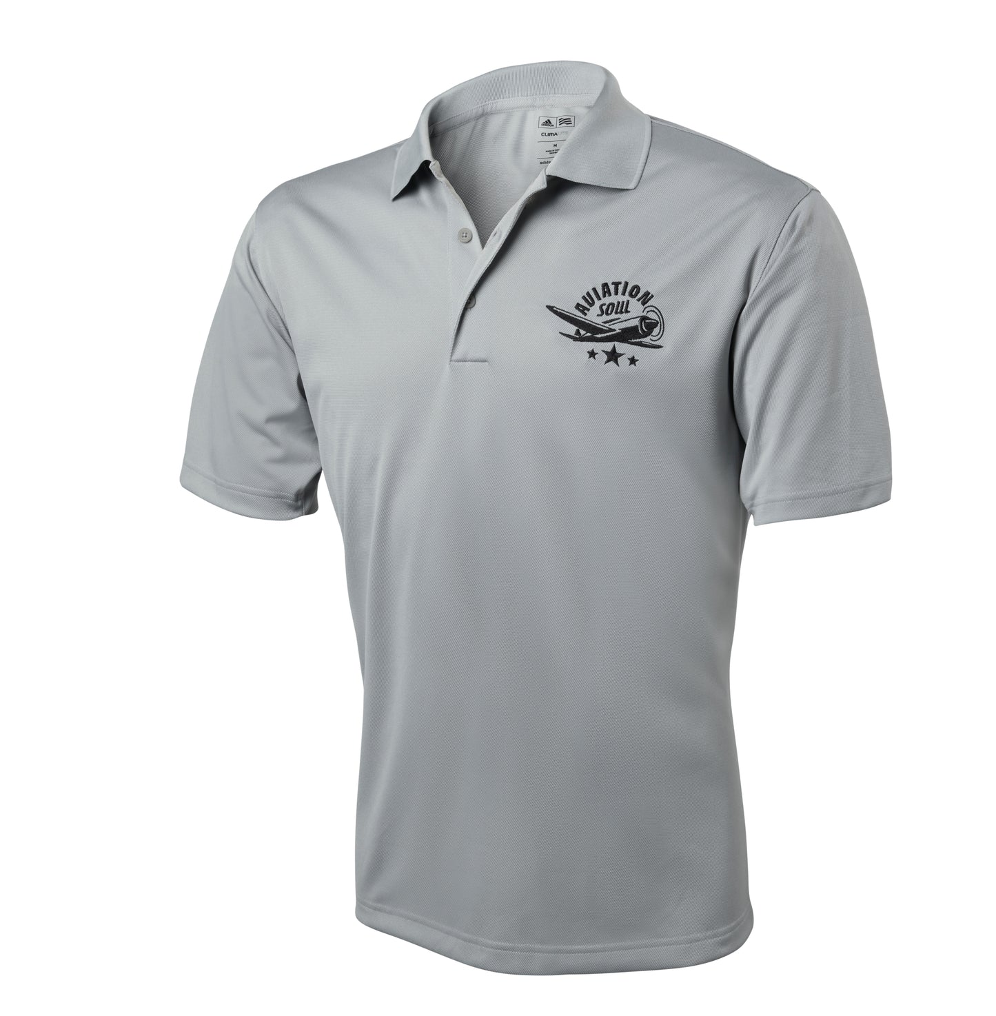Aviation Soul Embroidered Performance Polo