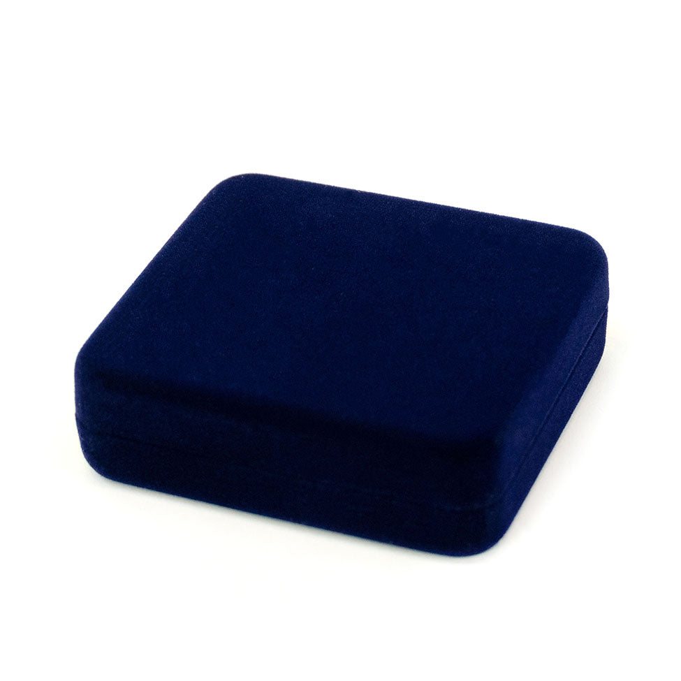 Coin Display Box - Black Leather
