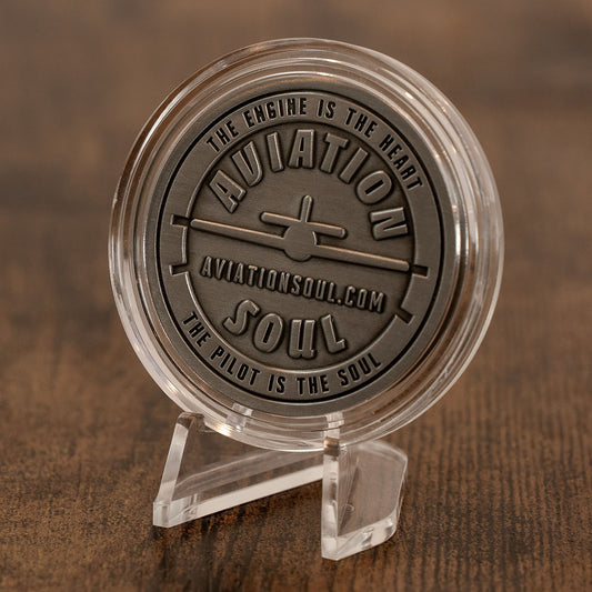 Coin Capsule with Display Easel