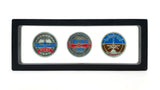 Private and Instrument Rated Pilot Aviation Challenge Coin Set